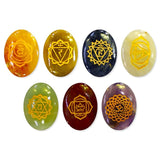 7 Chakra Healing Stones Set