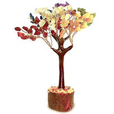 Seven Chakra Crystal Tree