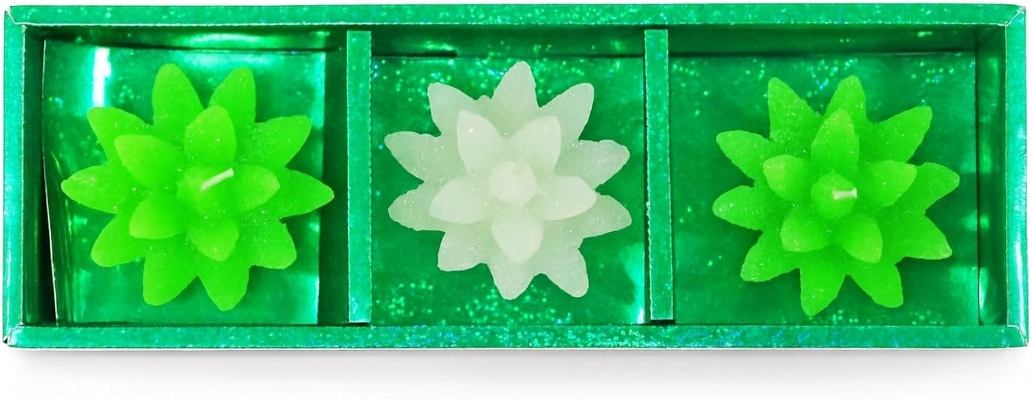 Lotus Flower Candle Set