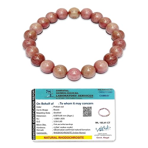 Rhodochrosite Bracelet