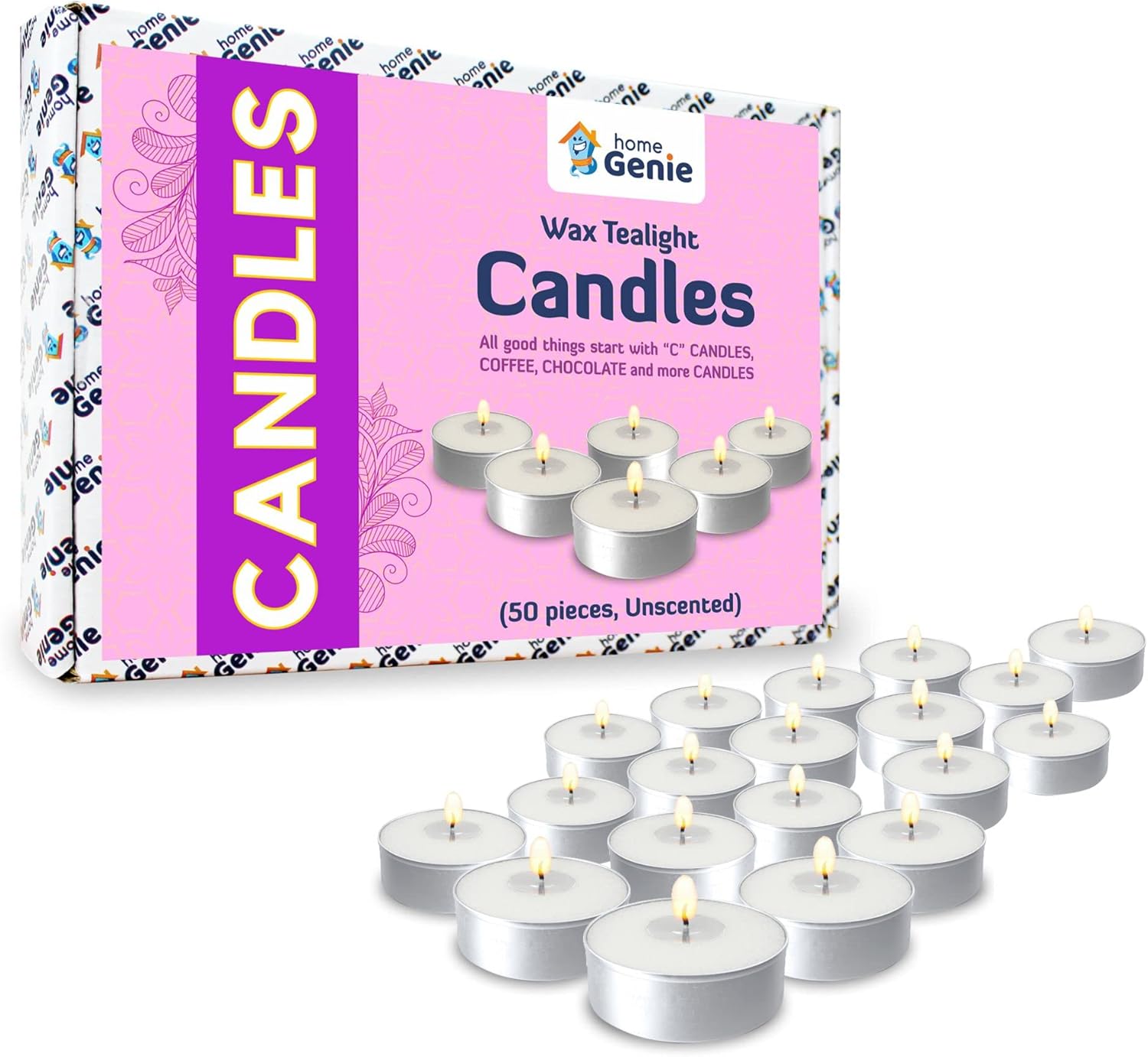 Colorful Tealight Candles