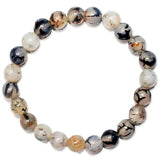 Dragon Vein Agate Bracelet