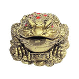 Feng Shui Three-Legged Money Frog with Coin