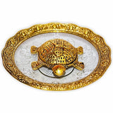 Crystal Turtle Tortoise With Plate