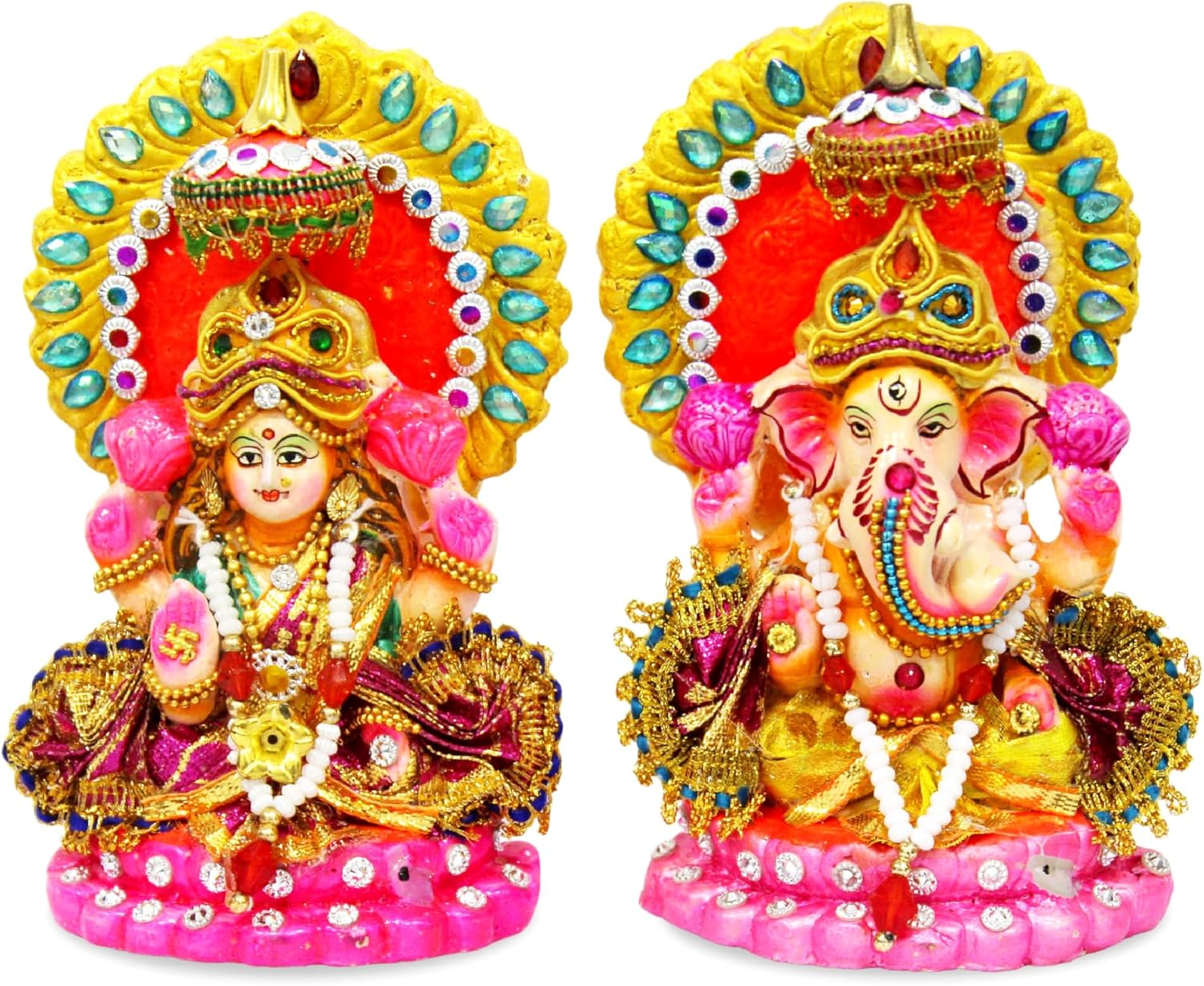 Laxmi Ganesh Idol Set