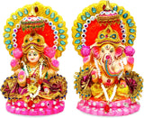 Laxmi Ganesh Idol Set