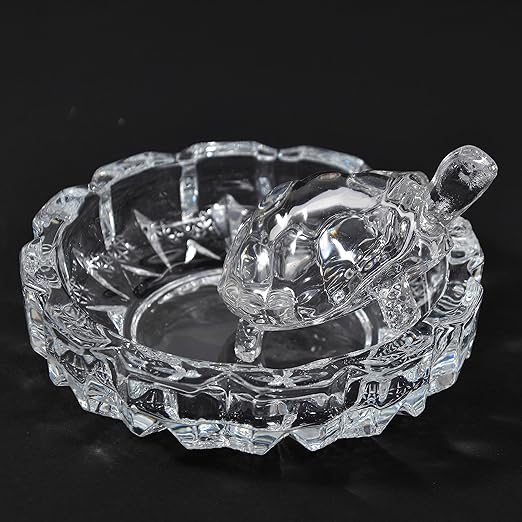 Crystal Turtle Tortoise With Plate